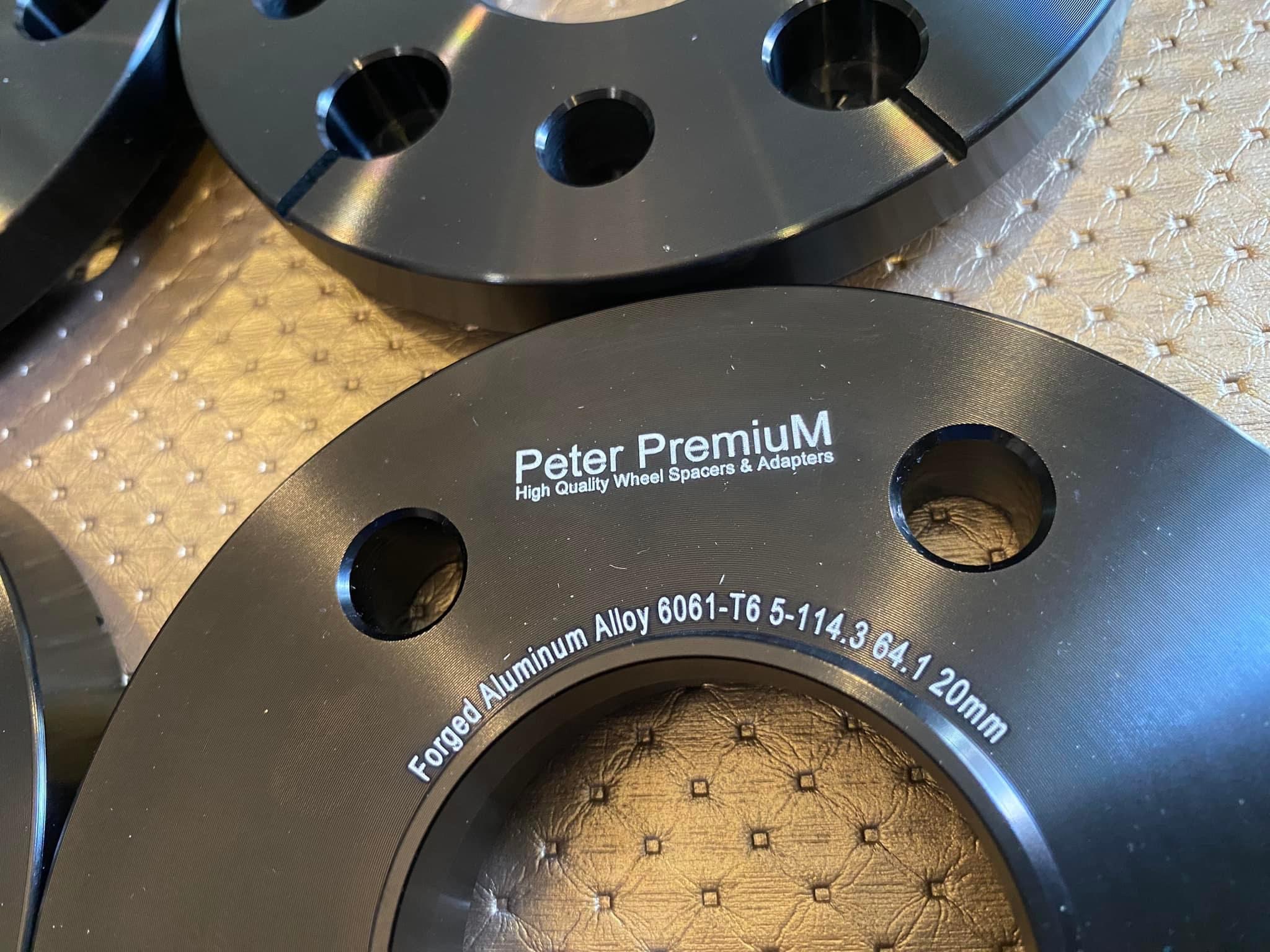 Peter PremiuM - Tesla wheel spacers (แก้ล้อหุบ) สำหรับ Tesla กับล้อ teslaแท้ โดยเฉพาะ