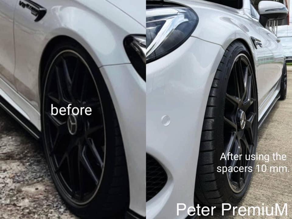 New Arrival !! ใหม่ล่าสุด  Wheel Spacer for Mercedes-Benz หนา 25 mm.