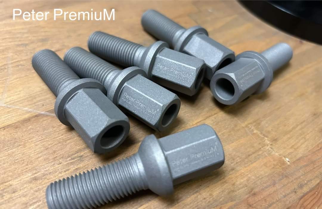 Peter PremiuM - Titanium Gr.5 (Ti 6AL4V) Extremely light weight. น๊อต benz