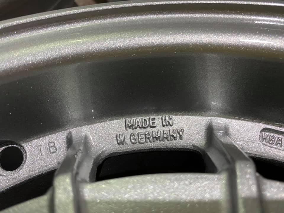 ล้อแท้ benz 14”  6.5 x 14 เล็บสิงห์ Ronal Germany For benz w108 w123 w126 w116 w115 w114