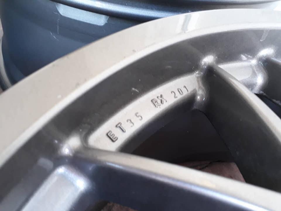 ล้อแท้ BBS RX 201 17"  5รู112  for Benz Audi พร้อมใช้งาน