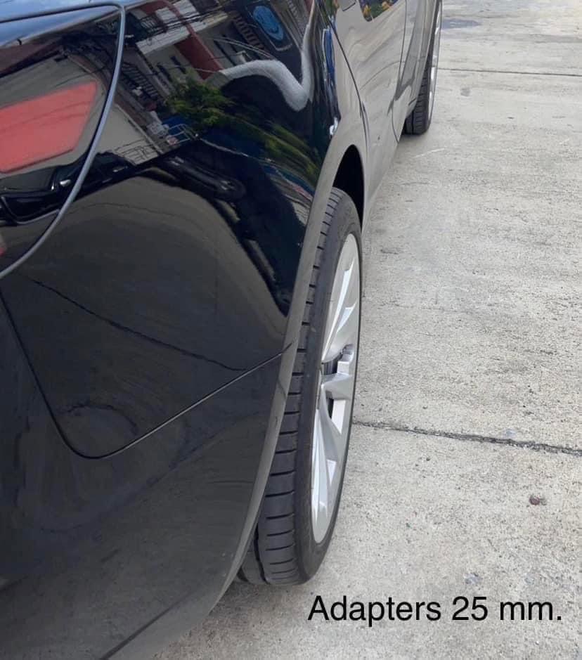 Wheel Adapters for Tesla (แก้ล้อหุบ)