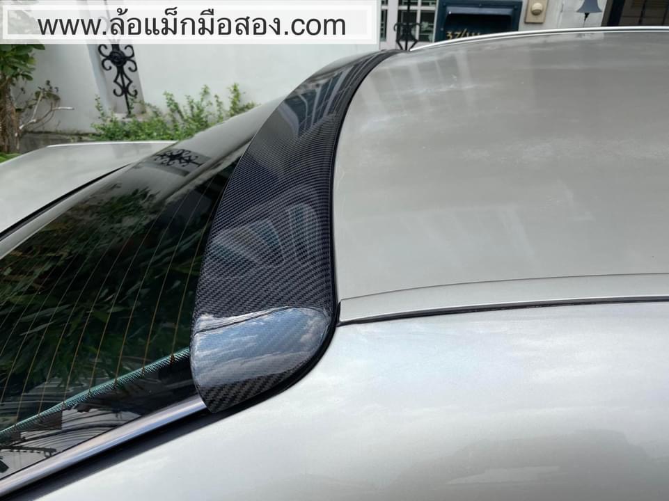 Review งาน spoiler หลังคา mercedes benz w210 carbon 